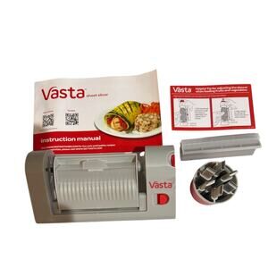 New Vasta Sheet Vegetable Slicer with Instructions (No Box)